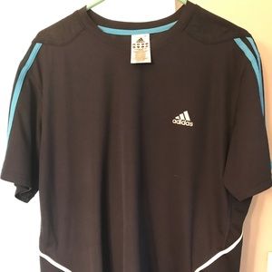 Adidas Black cool wicking Shirt